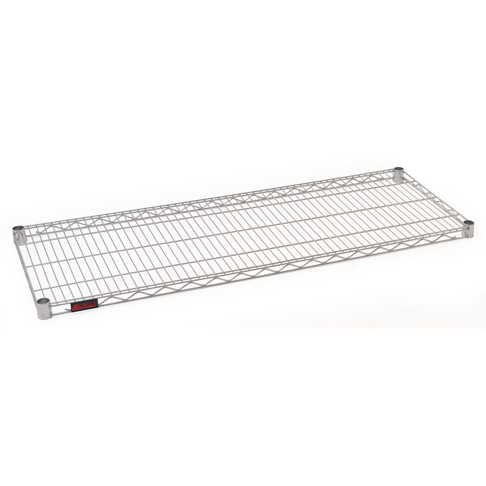 Eagle Group WS1048-14/3 14 Gauge Stainless Steel 10 x 48 Wall Mounted  Shelf